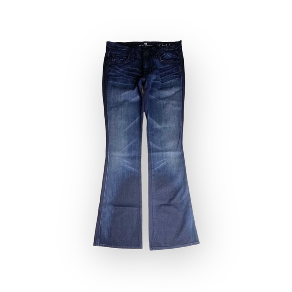 new 7 For All Mankind® ☮︎︎ Foil A Pocket Bootcut Jeans ☮︎︎ Monte Carlo Dark ☮︎︎ - Picture 9 of 17